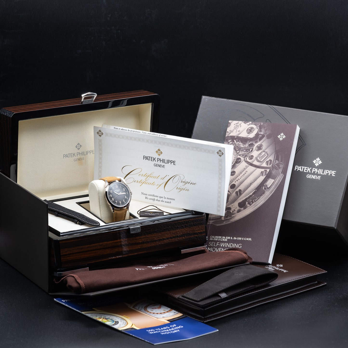 Patek Philippe Annual Calendar Moon Phases — Ref. 4946R-001 — Rose Gold — Brand New 2026 — Full Set