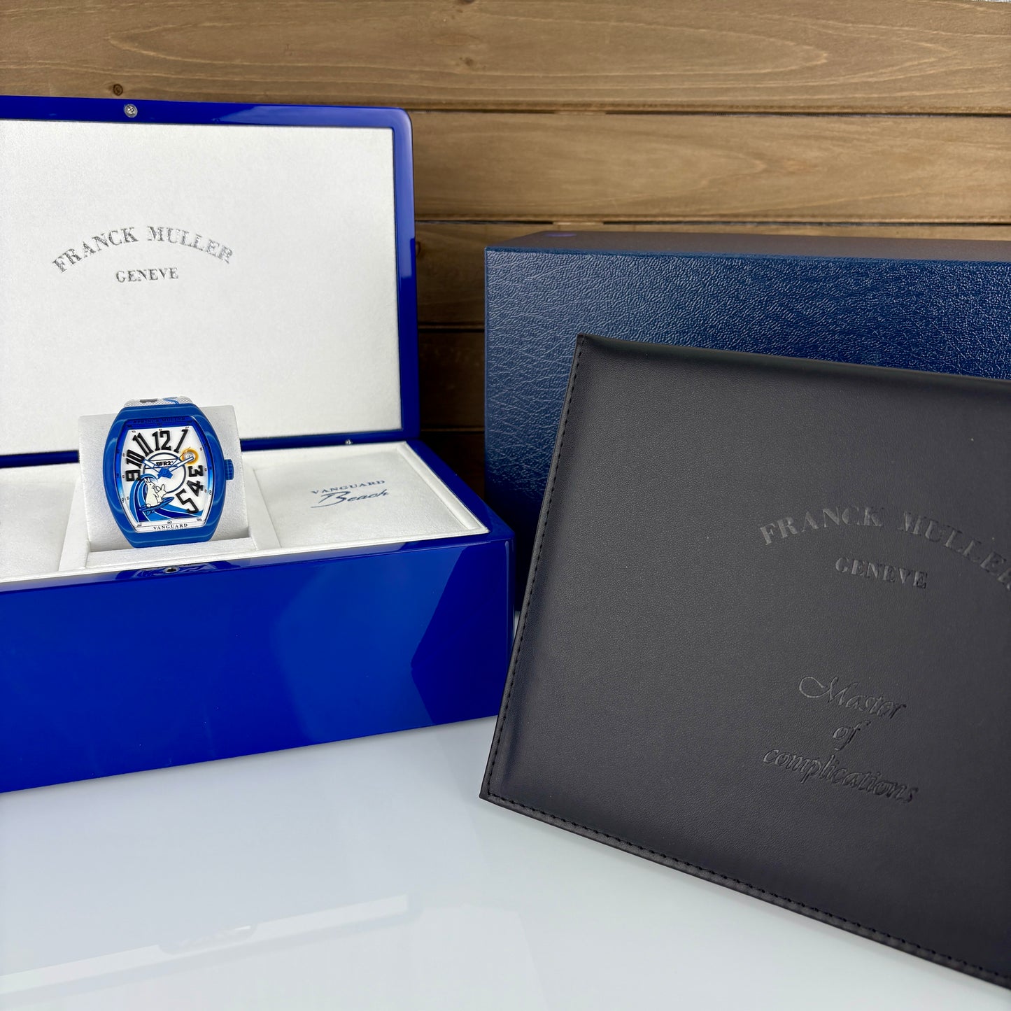 Franck Muller Vanguard Beach “Blue Rabbit” – Limited Edition