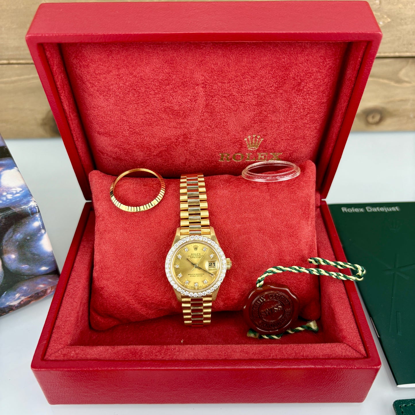Rolex Lady-Datejust Pearlmaster 79178 – 18k Yellow Gold
