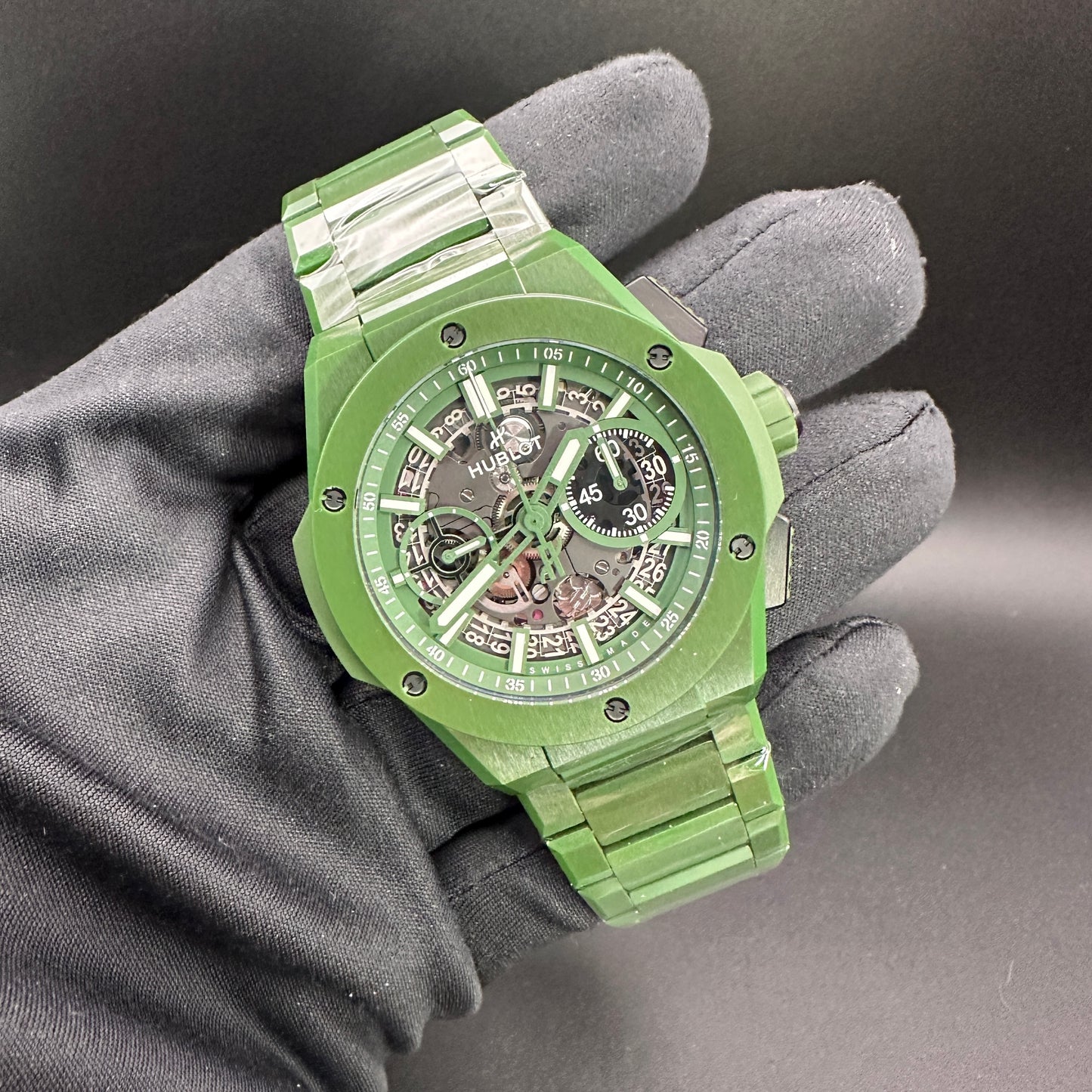 Hublot - Big Bang Unico Integral Green Ceramic 42mm