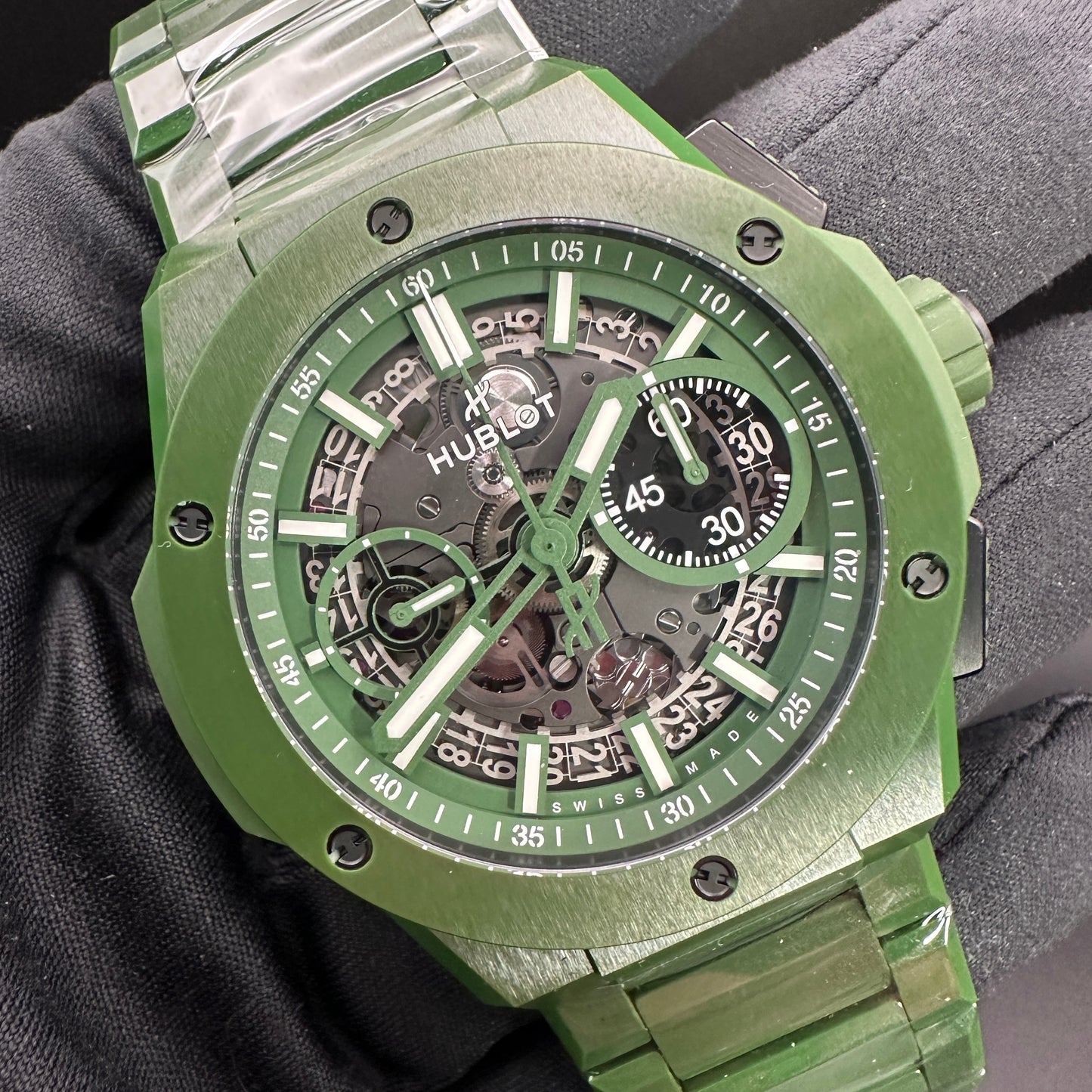 Hublot - Big Bang Unico Integral Green Ceramic 42mm