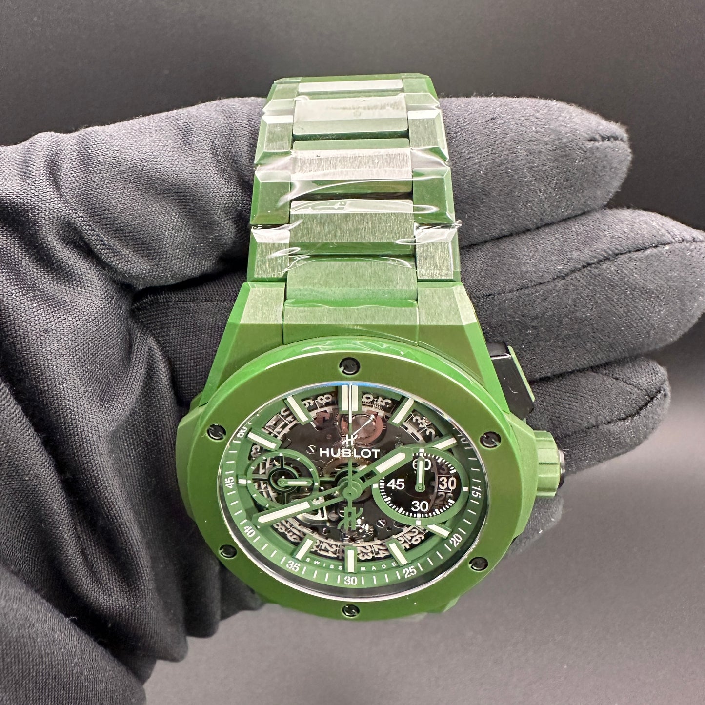 Hublot - Big Bang Unico Integral Green Ceramic 42mm