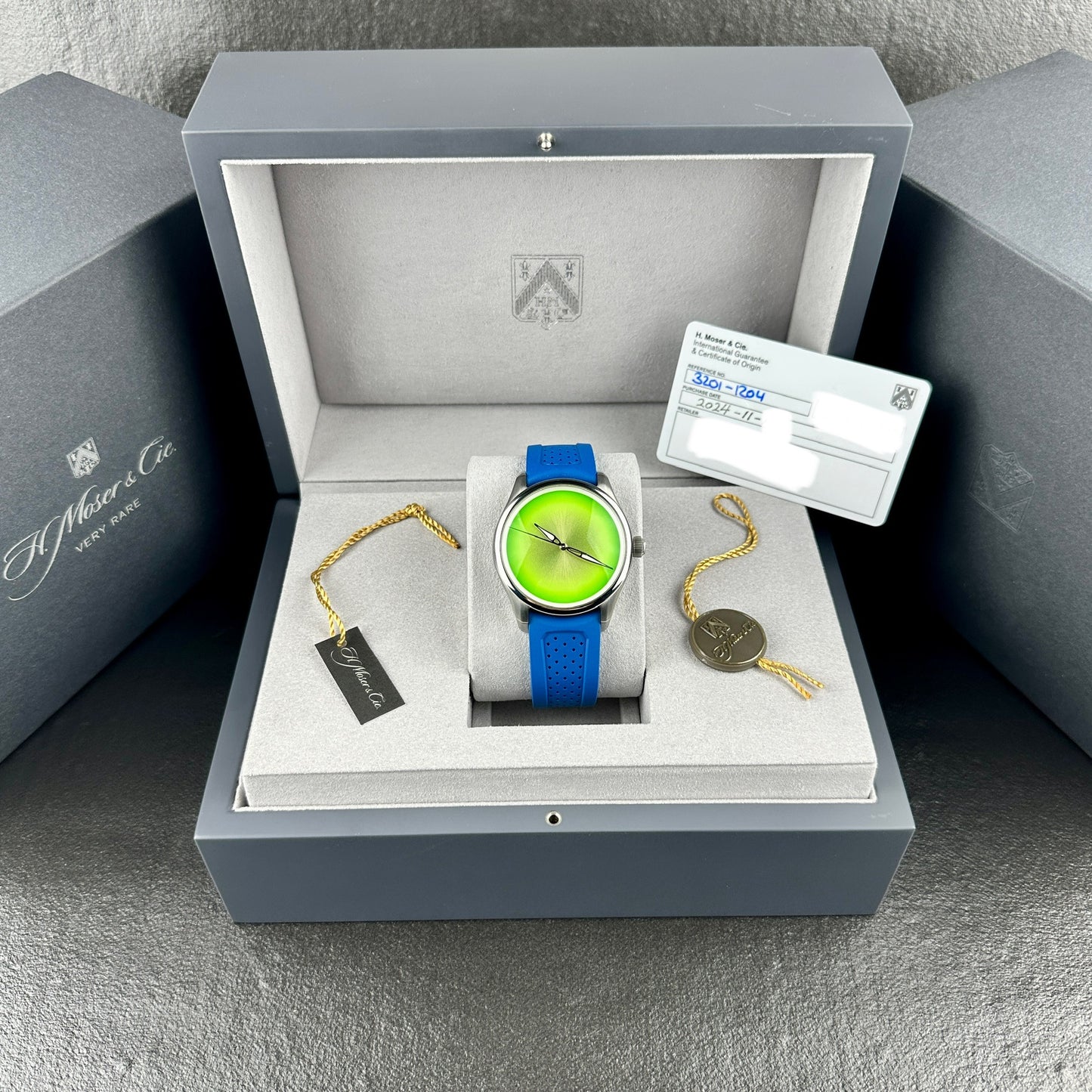 H. Moser & Cie. Pioneer Centre Seconds Concept – Citrus Green