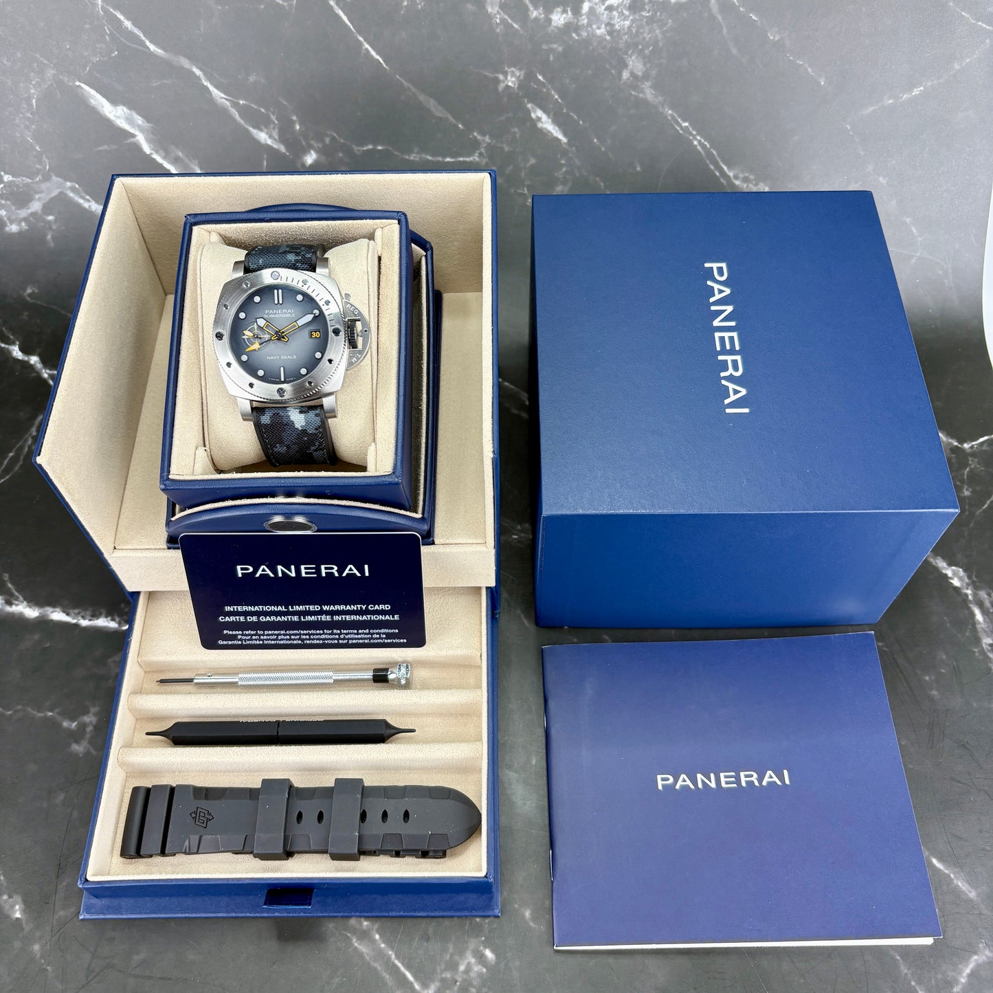 Panerai Submersible GMT Navy SEALs PAM01323