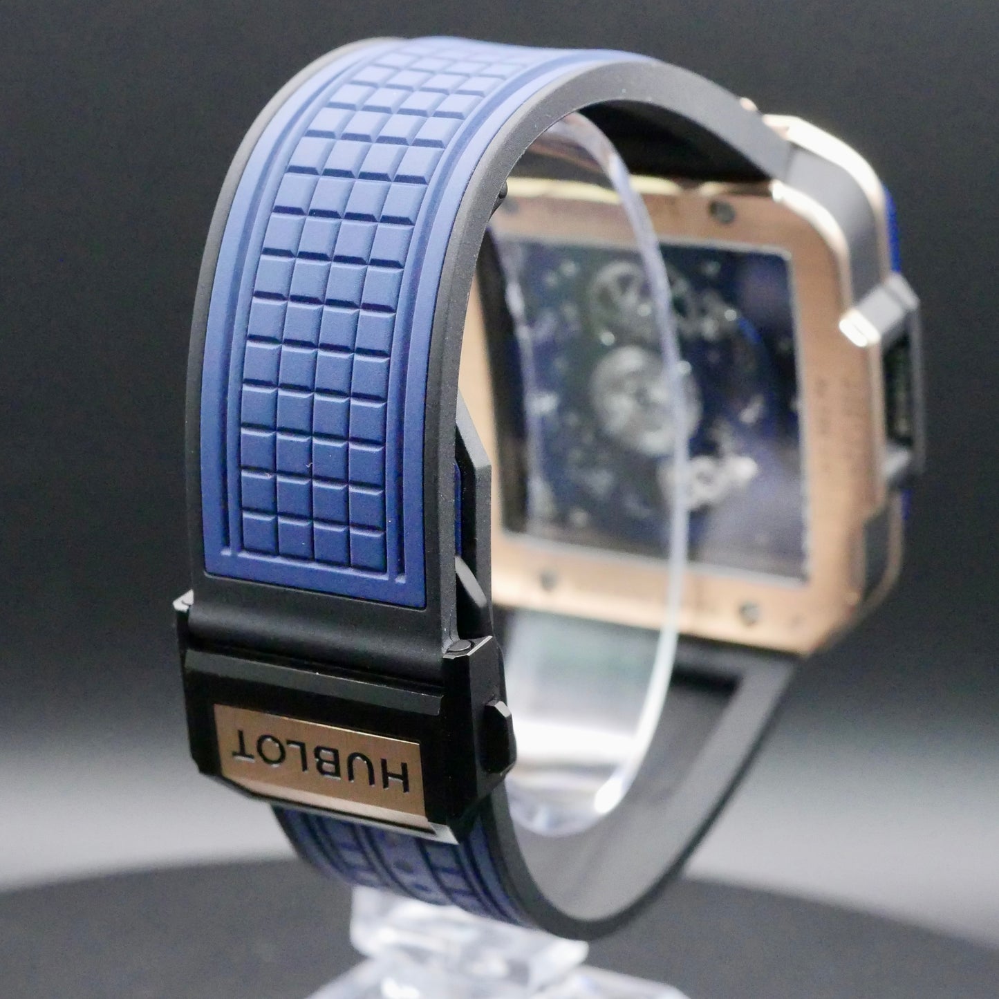 Hublot Square Bang Unico King Gold Blue