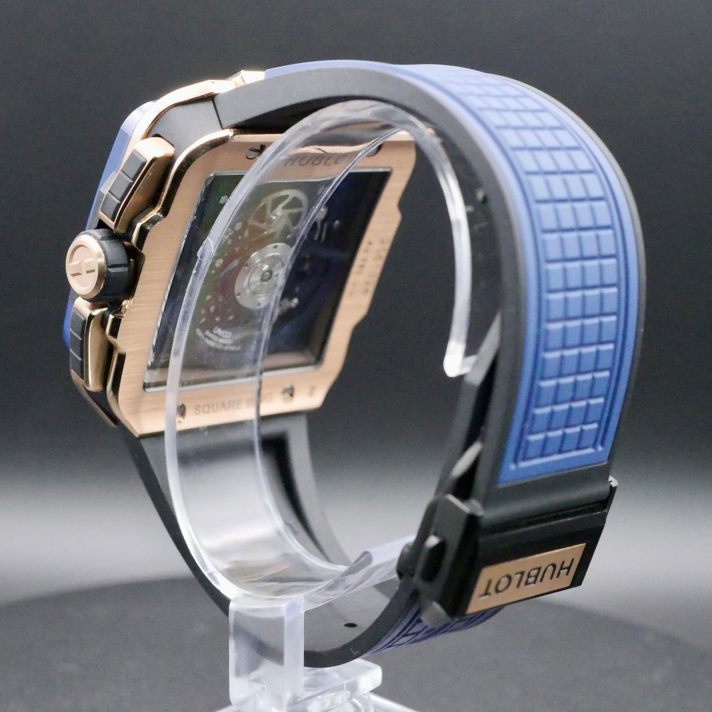 Hublot Square Bang Unico King Gold Blue