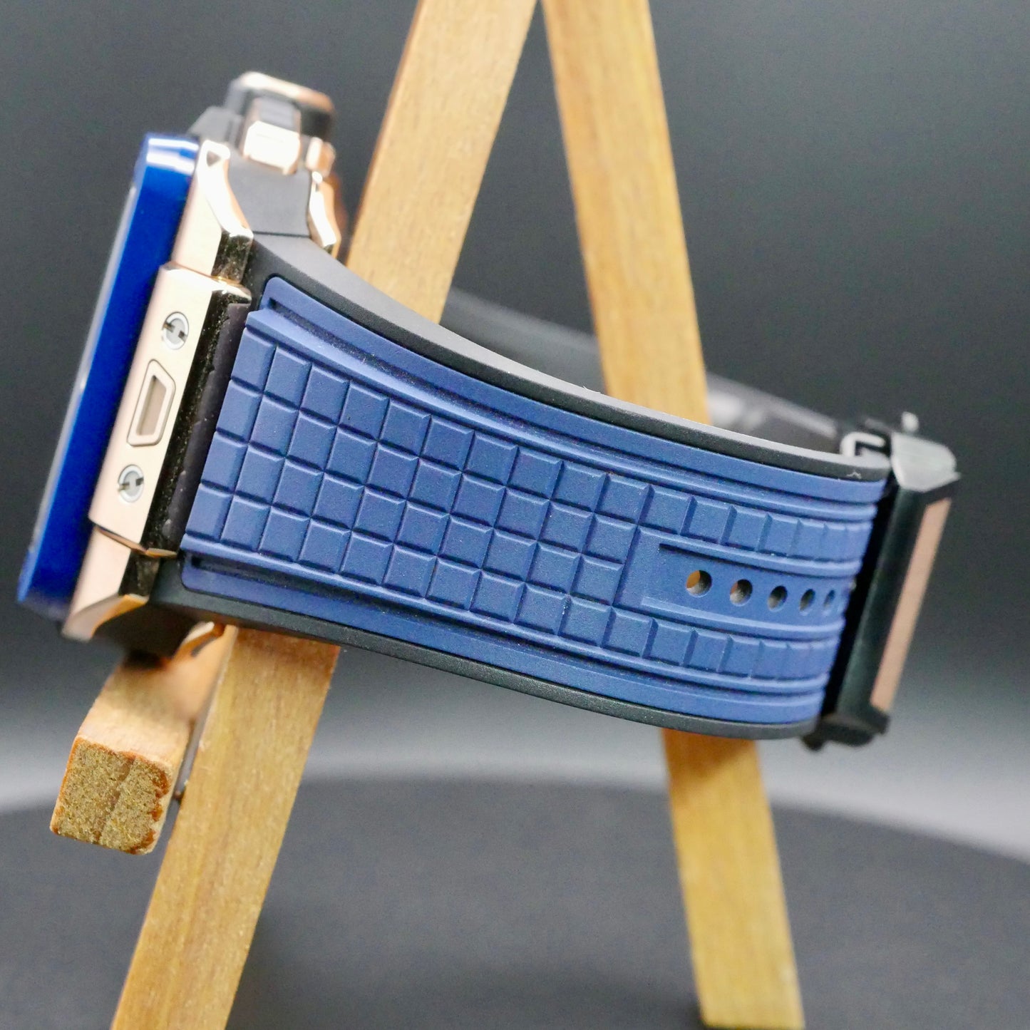 Hublot Square Bang Unico King Gold Blue