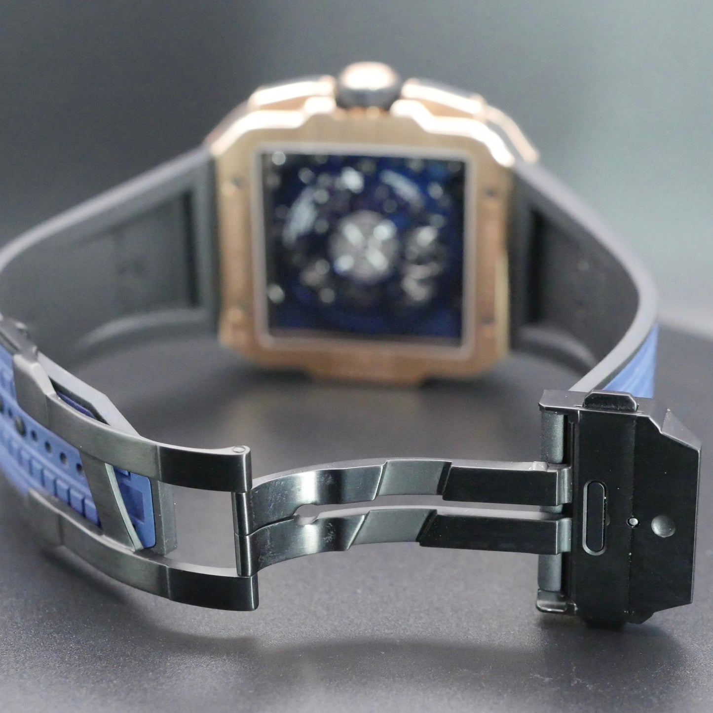 Hublot Square Bang Unico King Gold Blue