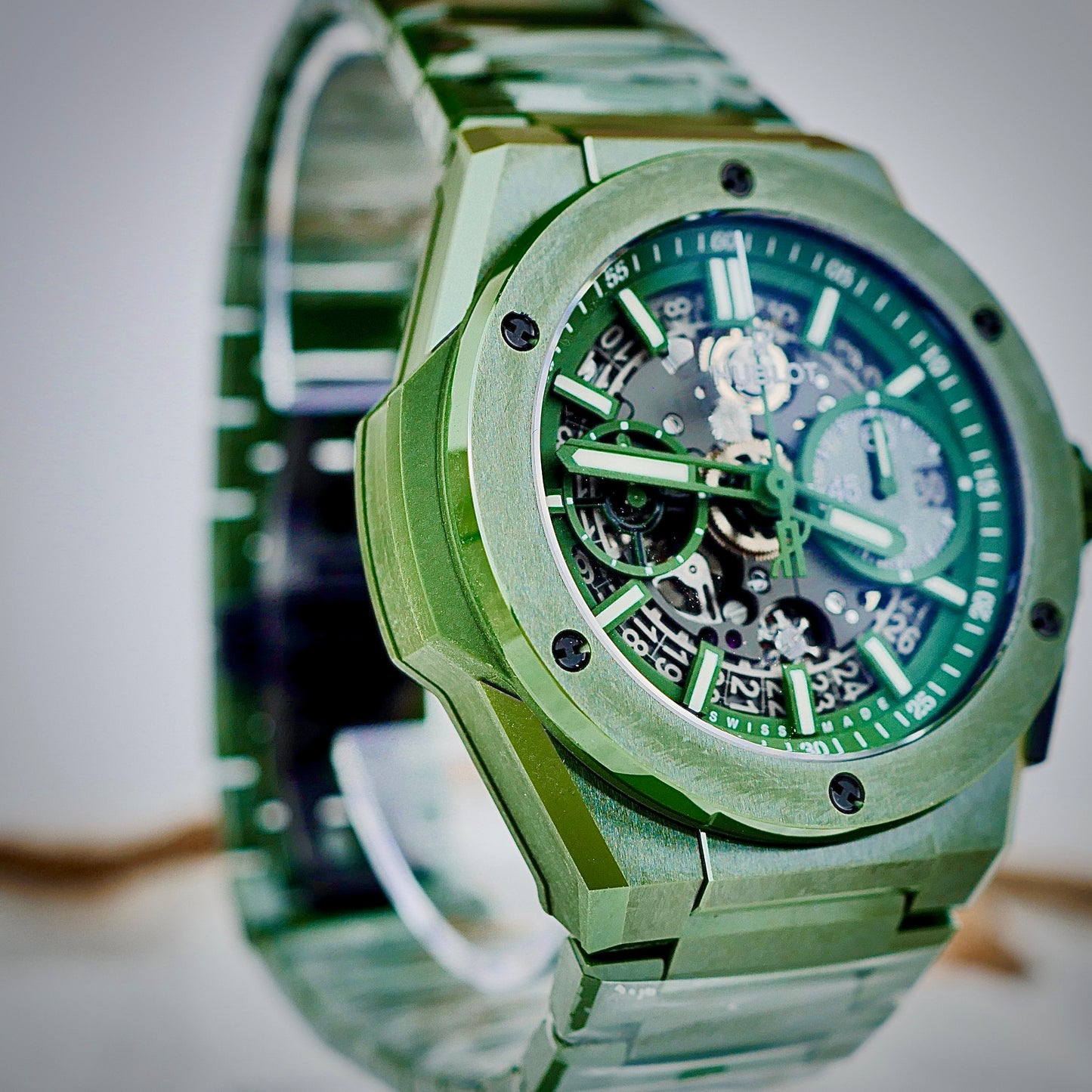 Hublot - Big Bang Unico Integral Green Ceramic 42mm