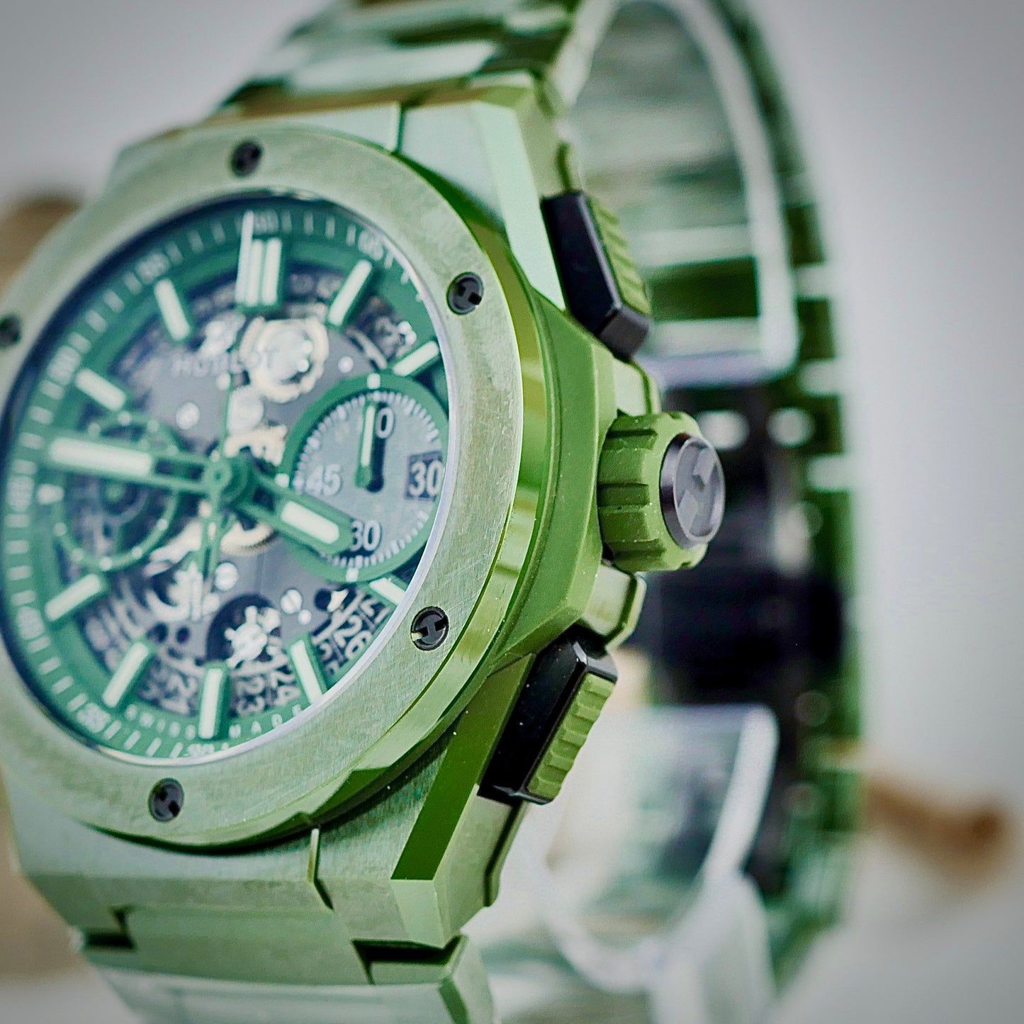 Hublot - Big Bang Unico Integral Green Ceramic 42mm