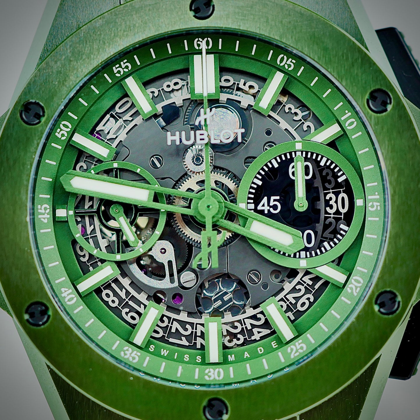Hublot - Big Bang Unico Integral Green Ceramic 42mm