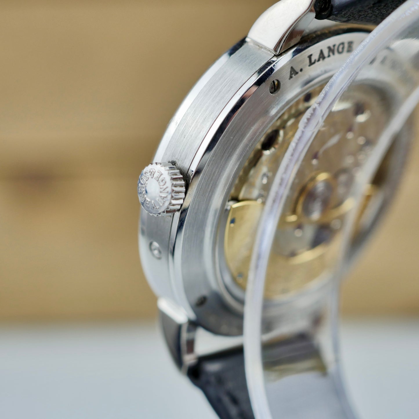 A. Lange & Söhne Saxonia Moon Phase White Gold