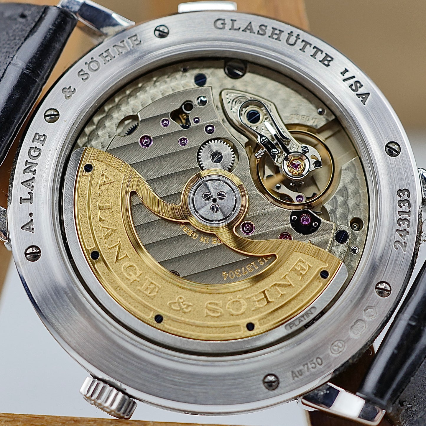 A. Lange & Söhne Saxonia Moon Phase White Gold