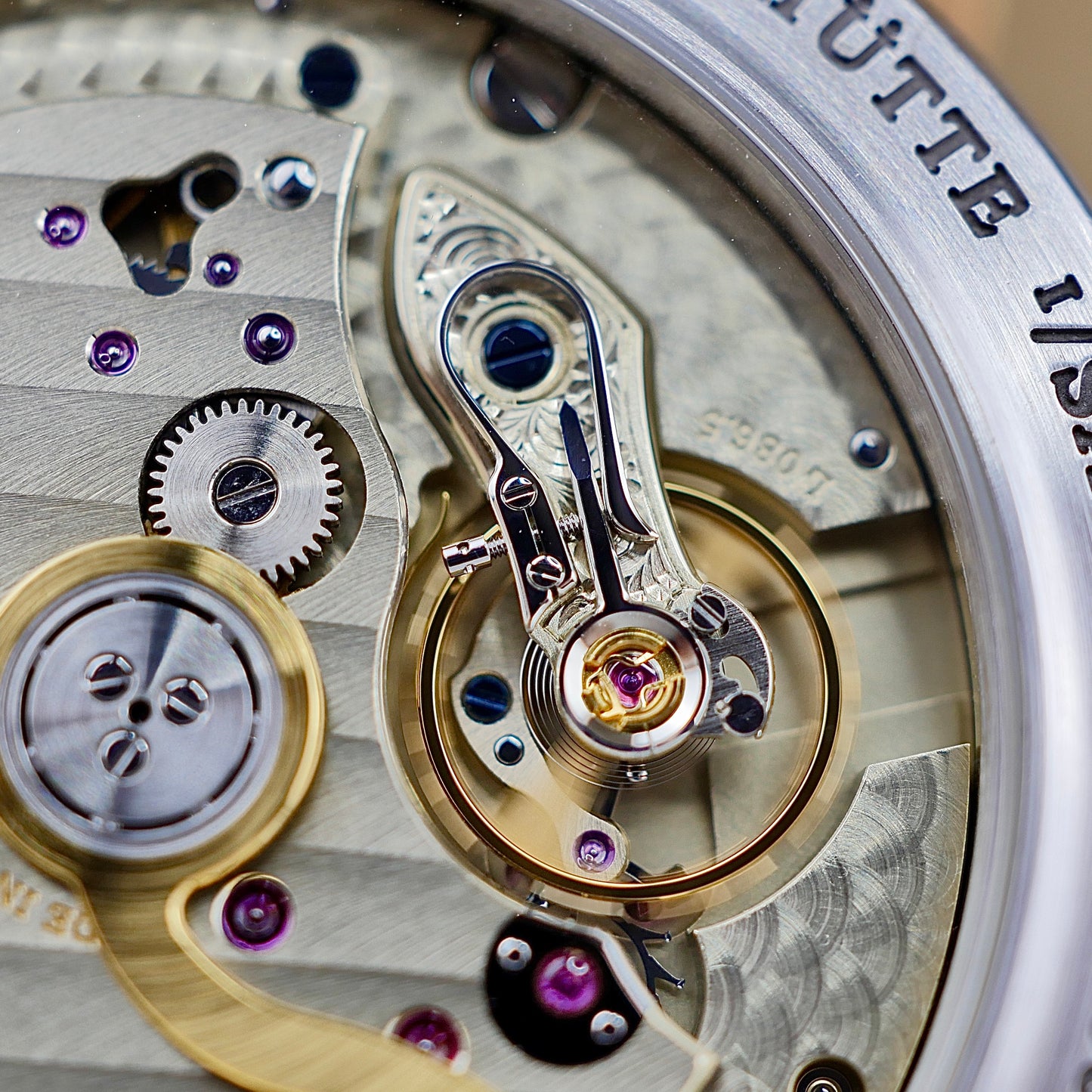 A. Lange & Söhne Saxonia Moon Phase White Gold