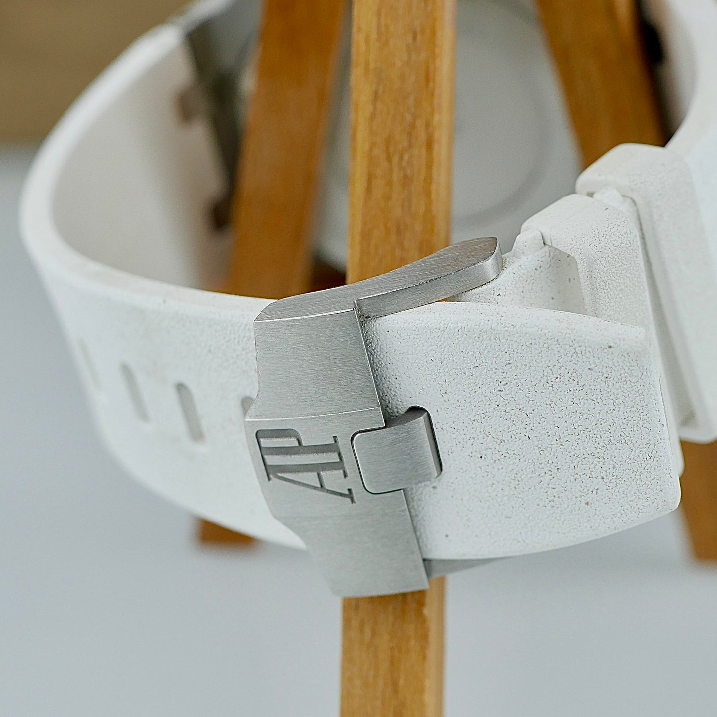 Audemars Piguet Royal Oak Offshore Diver – Ref. 15703ST with White Strap