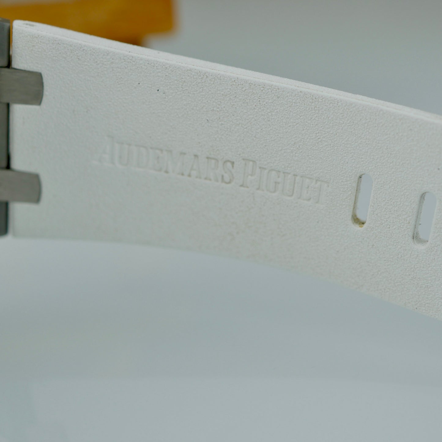 Audemars Piguet Royal Oak Offshore Diver – Ref. 15703ST with White Strap
