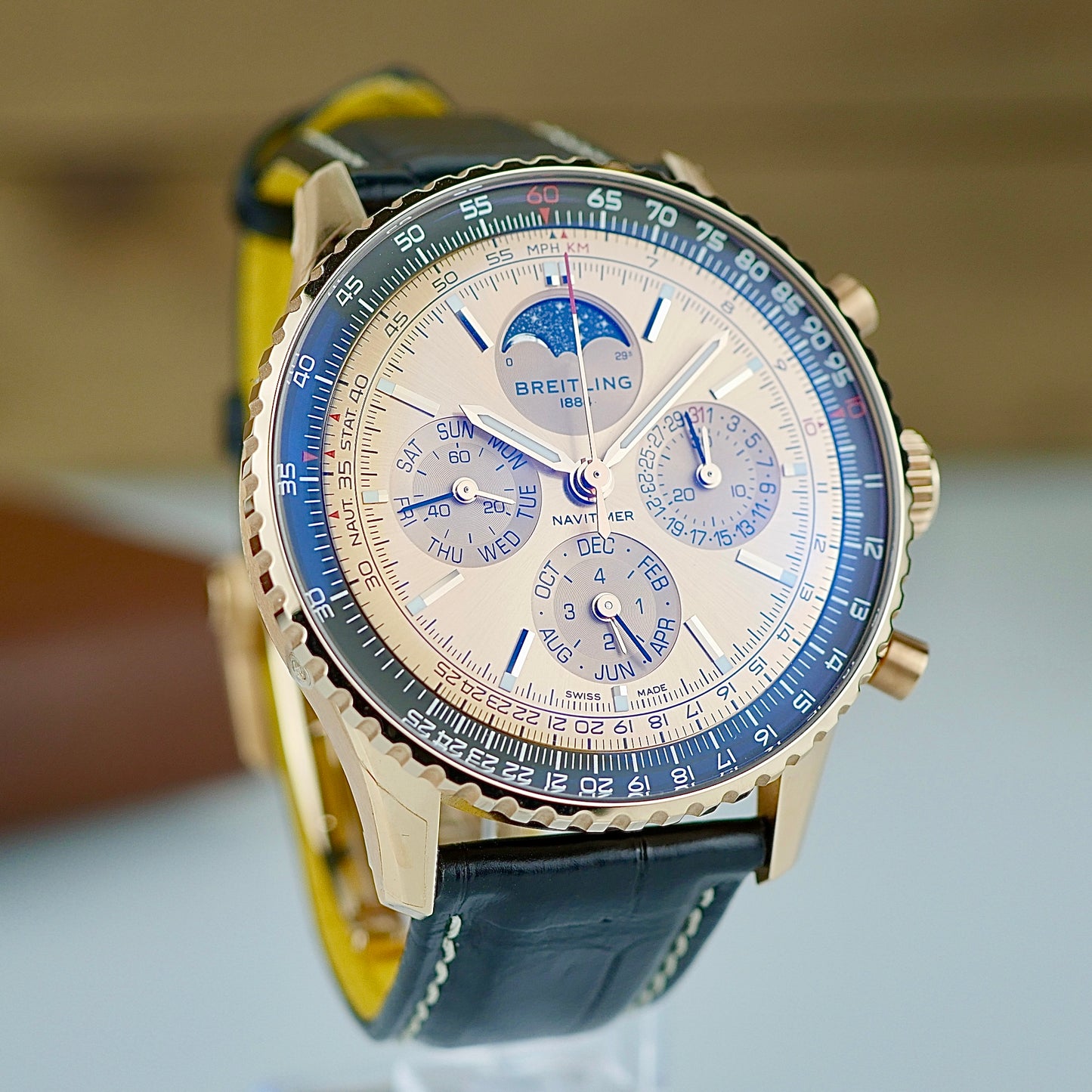 Breitling Navitimer B19 Chronograph 43 Perpetual Calendar – 140th Anniversary (Ref. RB19101A1H1P1)