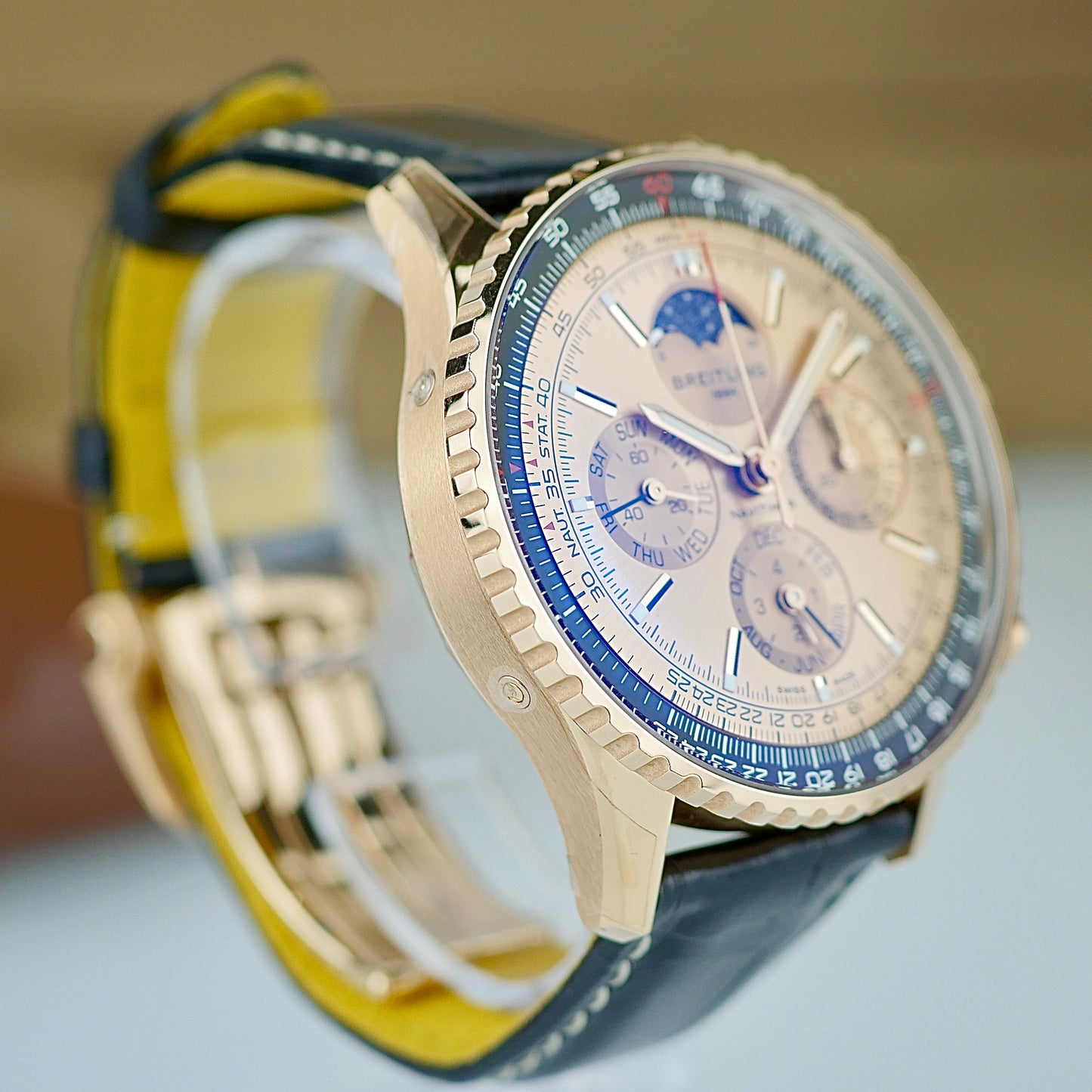 Breitling Navitimer B19 Chronograph 43 Perpetual Calendar – 140th Anniversary (Ref. RB19101A1H1P1)
