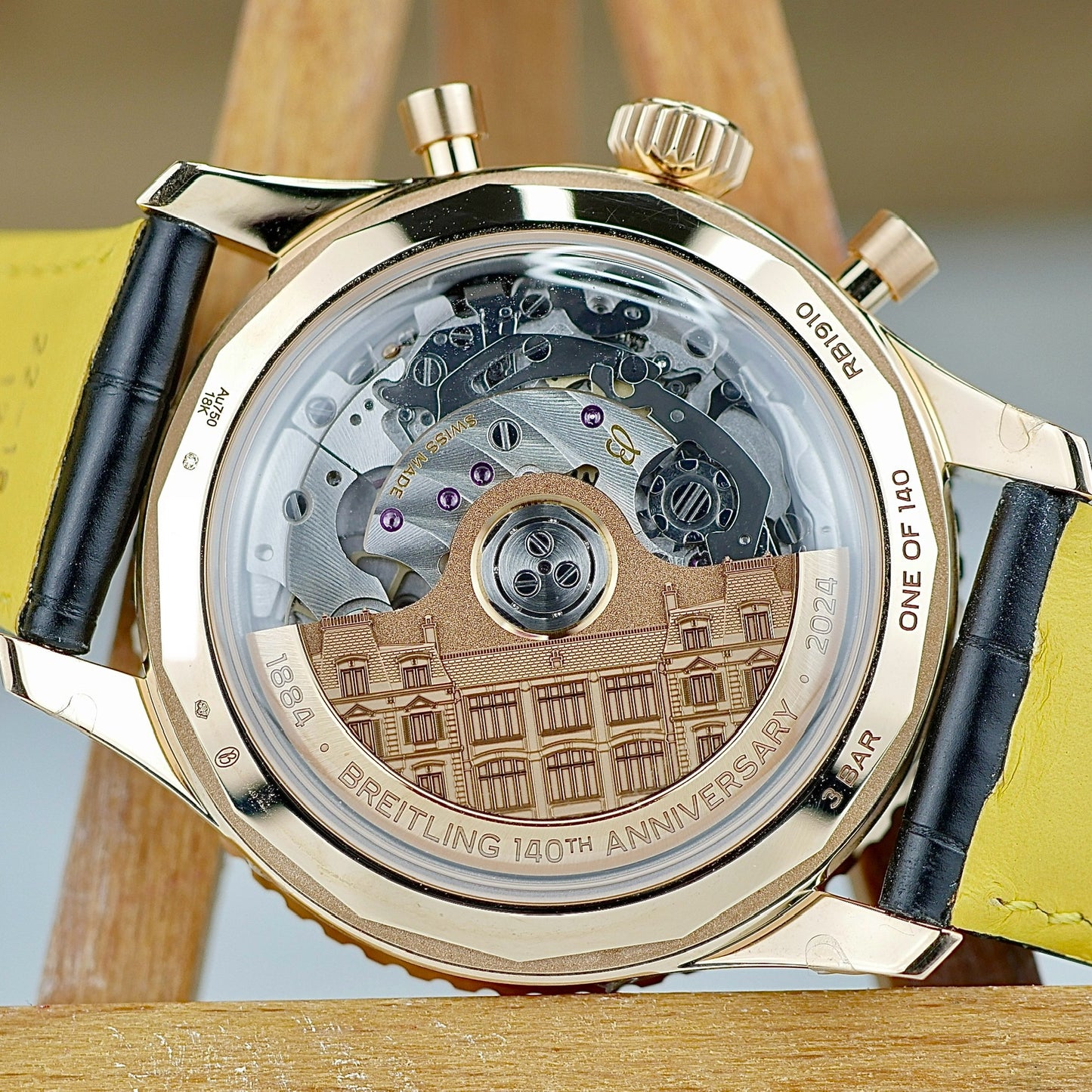 Breitling Navitimer B19 Chronograph 43 Perpetual Calendar – 140th Anniversary (Ref. RB19101A1H1P1)