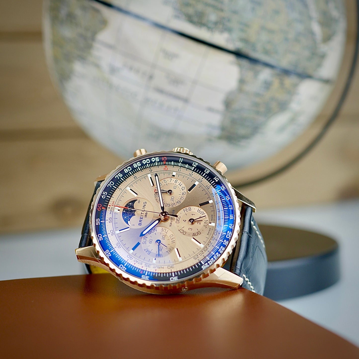 Breitling Navitimer B19 Chronograph 43 Perpetual Calendar – 140th Anniversary (Ref. RB19101A1H1P1)
