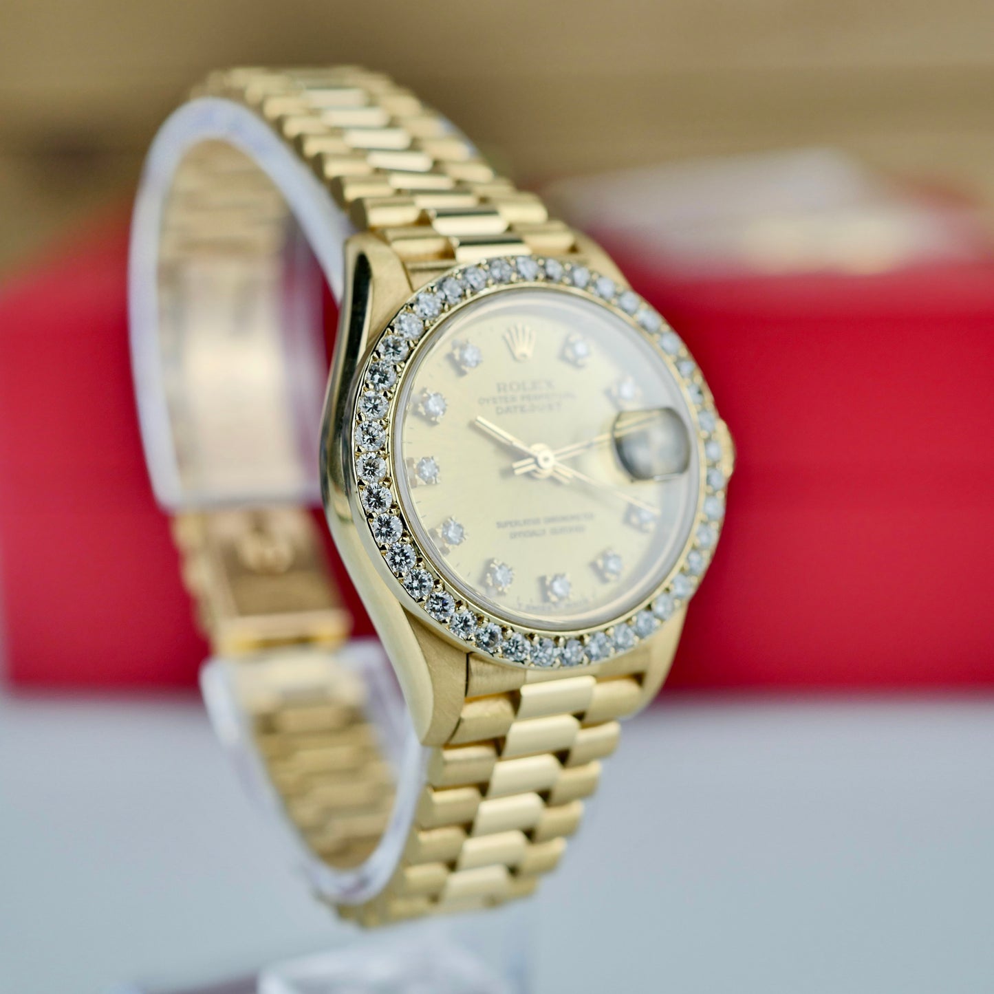 Rolex Lady-Datejust Pearlmaster 79178 – 18k Yellow Gold
