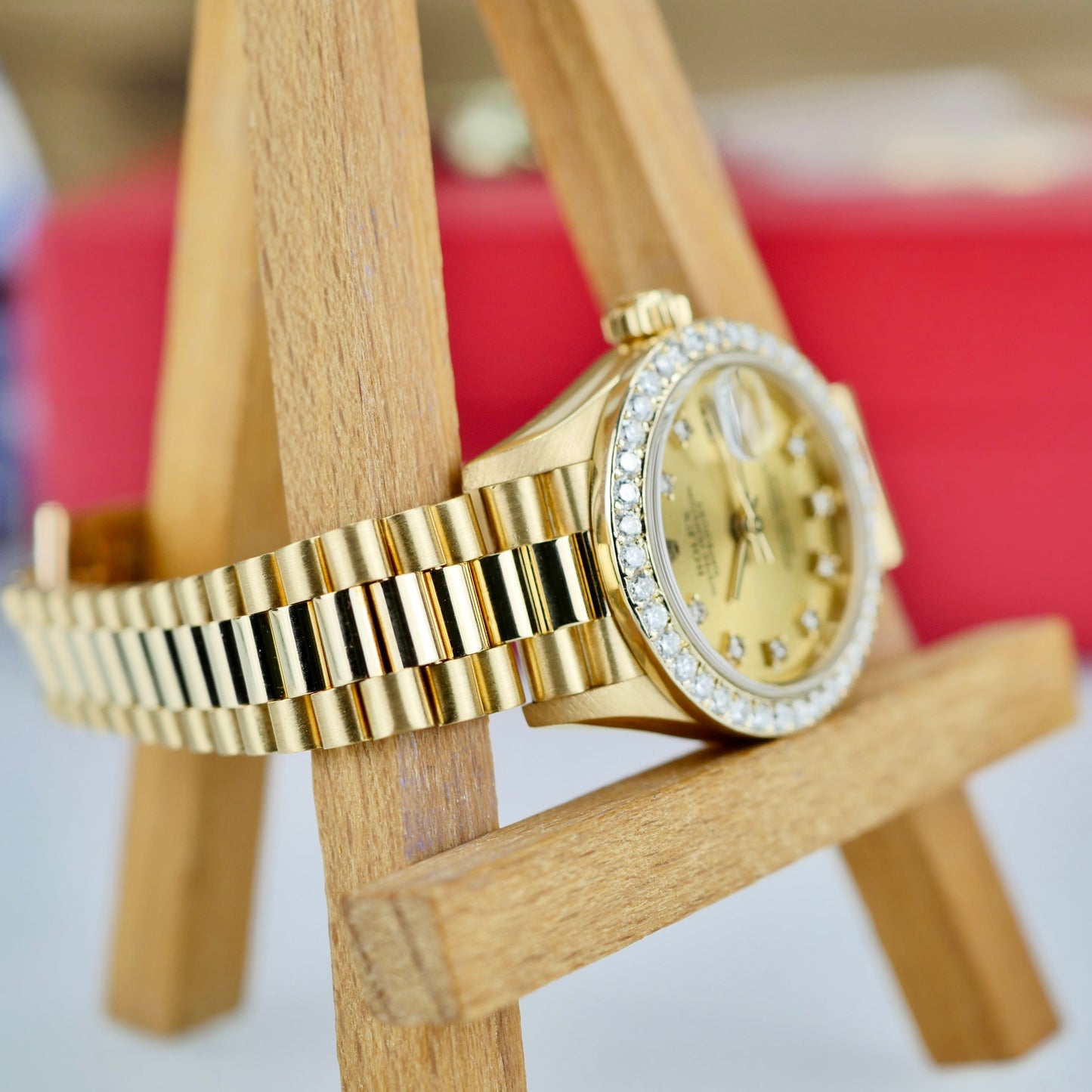 Rolex Lady-Datejust Pearlmaster 79178 – 18k Yellow Gold