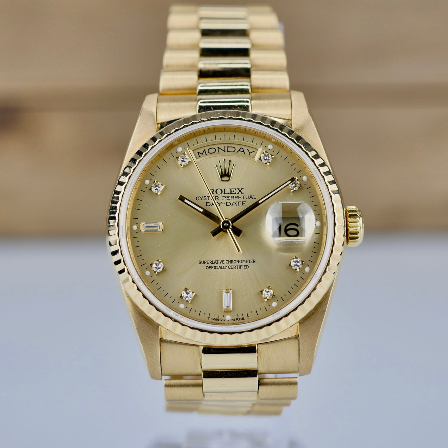 Rolex Day-Date 36 “President” – Ref. 18238 – 18k Yellow Gold
