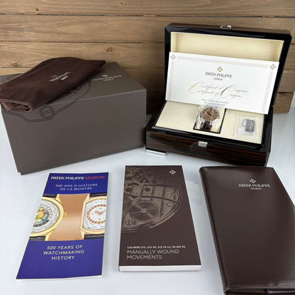 Patek Philippe Calatrava 6196P-001 – Platinum | Rose-Gilt Opaline Dial | 38 mm | Brand New 2025 | Full Set