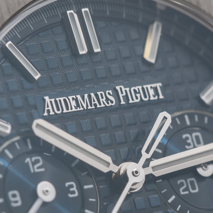 Audemars Piguet Royal Oak Chronograph 26715ST Blue Dial | 2024 Full Set
