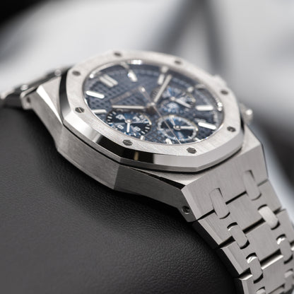 Audemars Piguet Royal Oak Chronograph 26715ST Blue Dial | 2024 Full Set
