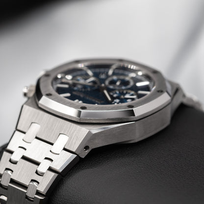 Audemars Piguet Royal Oak Chronograph 26715ST Blue Dial | 2024 Full Set