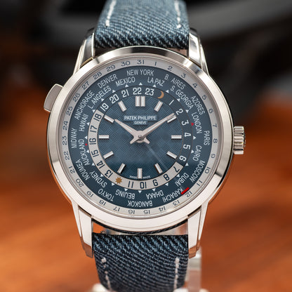 Patek Philippe World Time Date 5330G-001  18K White Gold | 2025 | Excellent Condition | Full Set