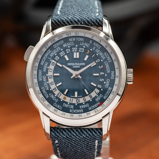 Patek Philippe World Time Date 5330G-001  18K White Gold | 2025 | Excellent Condition | Full Set