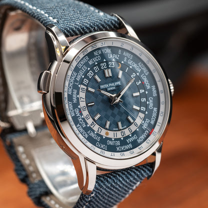 Patek Philippe World Time Date 5330G-001  18K White Gold | 2025 | Excellent Condition | Full Set
