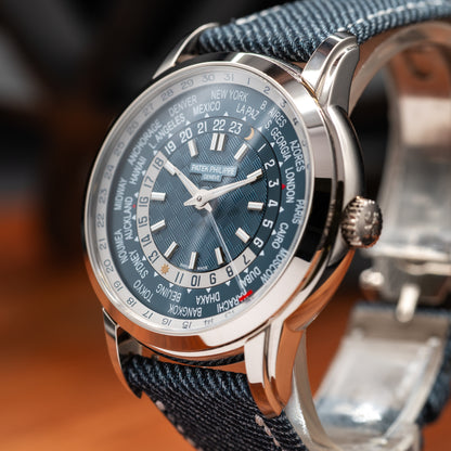 Patek Philippe World Time Date 5330G-001  18K White Gold | 2025 | Excellent Condition | Full Set
