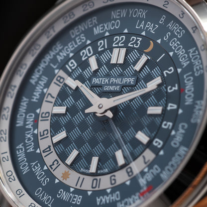 Patek Philippe World Time Date 5330G-001  18K White Gold | 2025 | Excellent Condition | Full Set