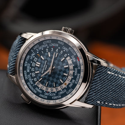 Patek Philippe World Time Date 5330G-001  18K White Gold | 2025 | Excellent Condition | Full Set