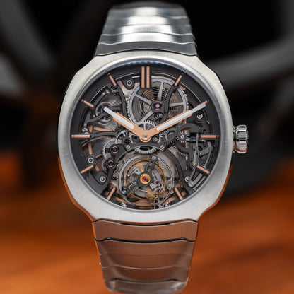 H. Moser Streamliner Tourbillon Skeleton 6814-1200 | 2026 Full Set