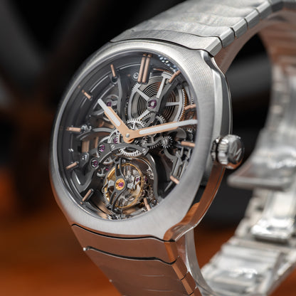 H. Moser Streamliner Tourbillon Skeleton 6814-1200 | 2026 Full Set
