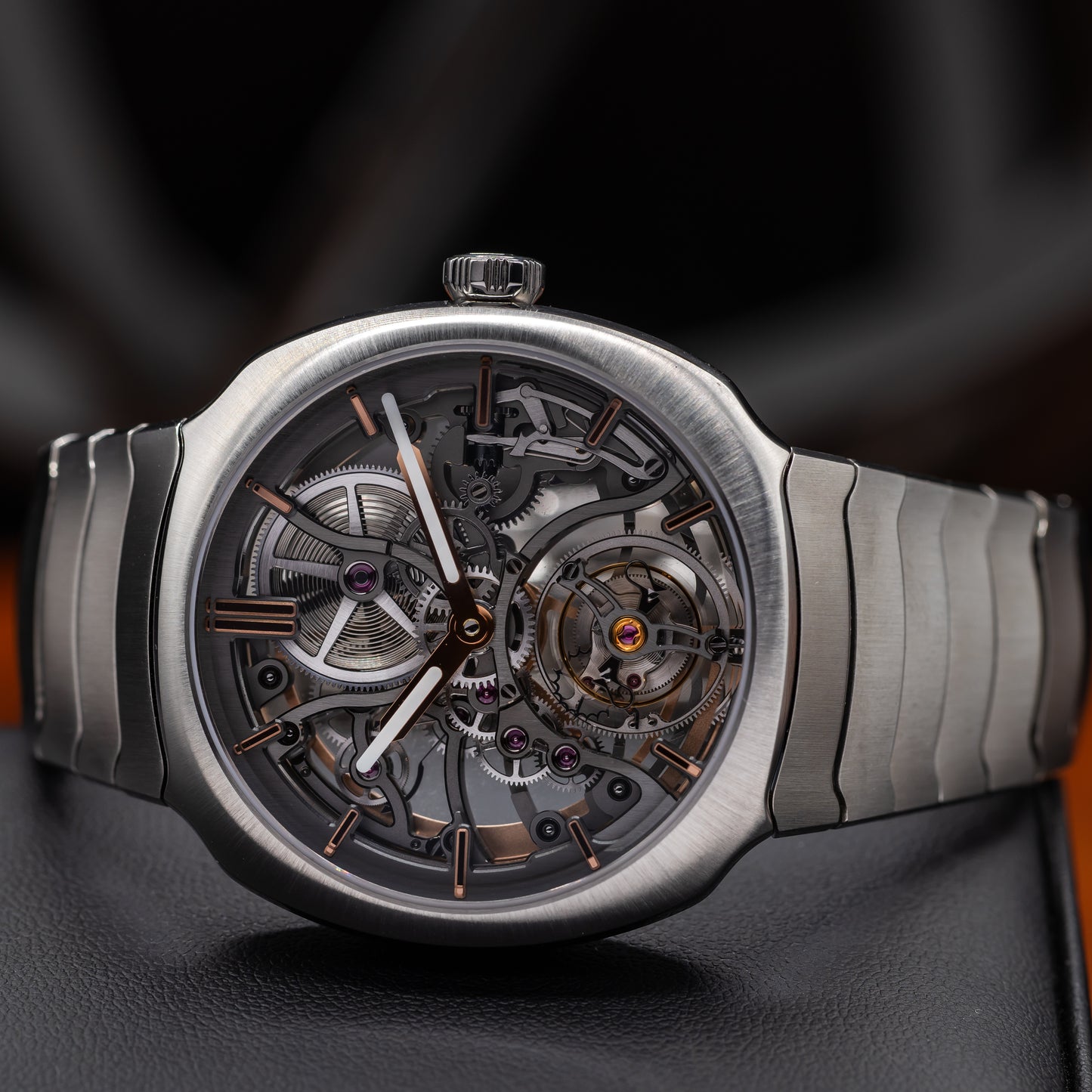 H. Moser Streamliner Tourbillon Skeleton 6814-1200 | 2026 Full Set