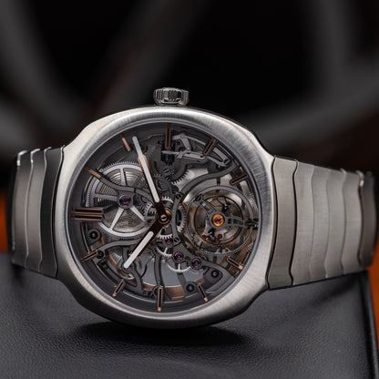 H. Moser Streamliner Tourbillon Skeleton 6814-1200 | 2026 Full Set