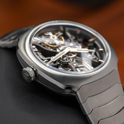 H. Moser Streamliner Tourbillon Skeleton 6814-1200 | 2026 Full Set