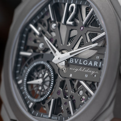 Bulgari Octo Finissimo Skeleton 8 Days 103610 | 2025 Full Set