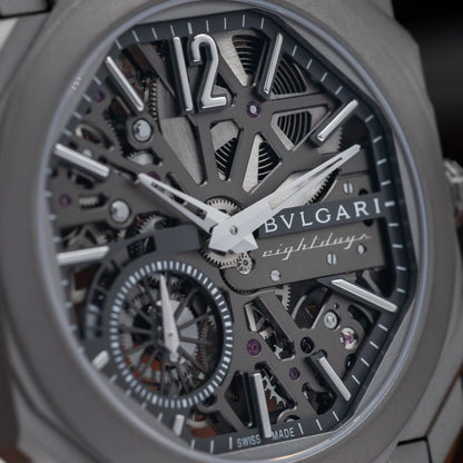 Bulgari Octo Finissimo Skeleton 8 Days 103610 | 2025 Full Set