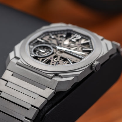 Bulgari Octo Finissimo Skeleton 8 Days 103610 | 2025 Full Set