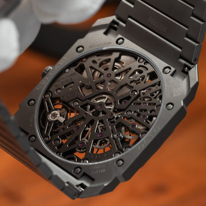 Bulgari Octo Finissimo Skeleton 8 Days 103610 | 2025 Full Set