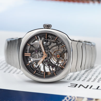 H. Moser Streamliner Tourbillon Skeleton 6814-1200 | 2026 Full Set