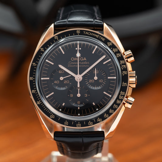 Omega Speedmaster Moonwatch Professional 310.63.42.50.01.001  18K Sedna Gold | 04/2026 | Brand New | Full Set