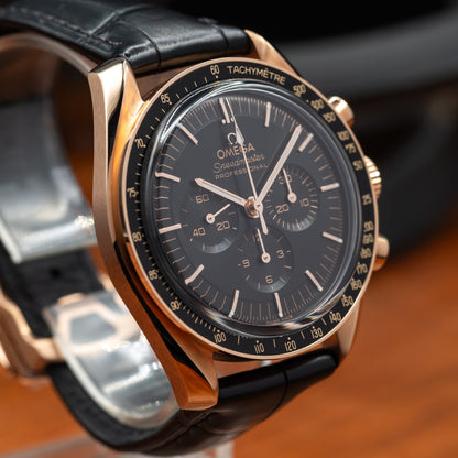 Omega Speedmaster Moonwatch Professional 310.63.42.50.01.001  18K Sedna Gold | 04/2026 | Brand New | Full Set