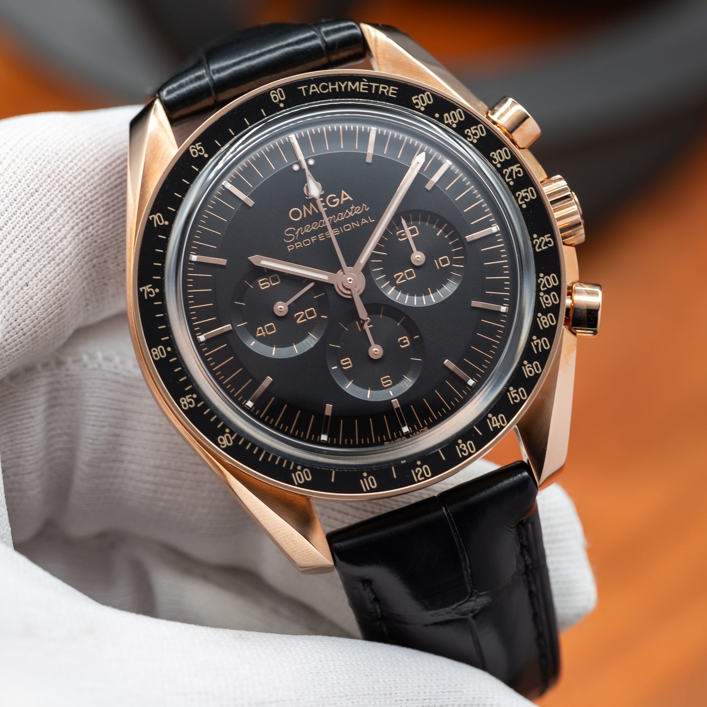 Omega Speedmaster Moonwatch Professional 310.63.42.50.01.001  18K Sedna Gold | 04/2026 | Brand New | Full Set